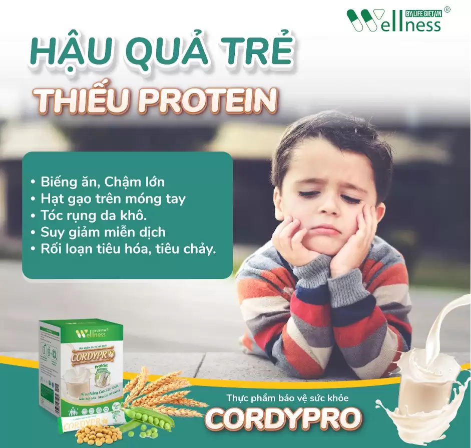 Hậu Quả Trẻ Thiếu Protein Là Gì