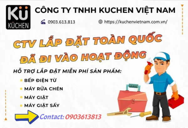 Kuchen Việt Nam Lắp đặt Toàn Quốc đi Vào Hoạt động - Droppii Mall