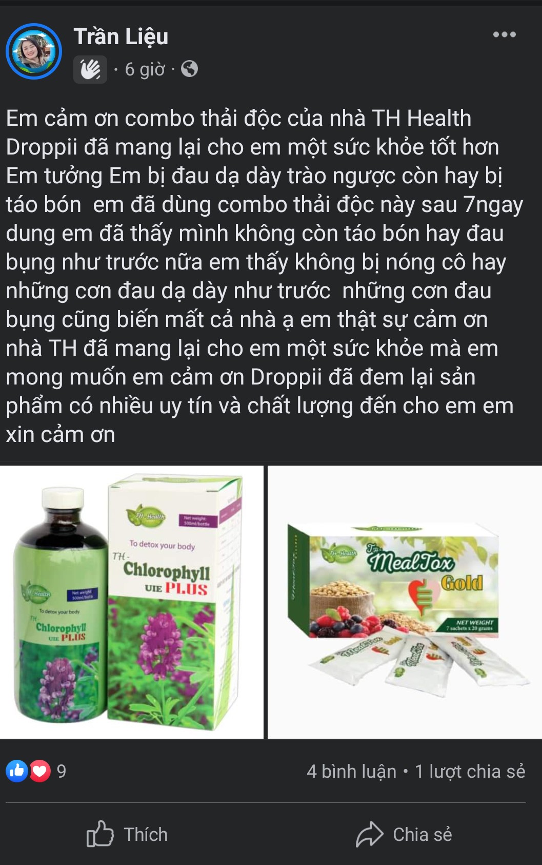 Review bộ combo thải độc TH có tốt không - Droppii Mall