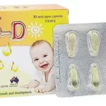 Viên uống tăng đề kháng, chắc răng, khoẻ xương INFANT D - Úc - Rồng Vàng - Droppii Mall