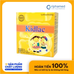 Men Vi Sinh Cho Bé Hỗ Trợ Tiêu Hóa Kidlac (hộp 60 Gói) - Droppii Mall