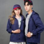 Set Áo Khoác Couple HAVIAS® HOODIE xanh đen