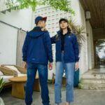 Set Áo Khoác Couple HAVIAS® HOODIE xanh dương droppiishops