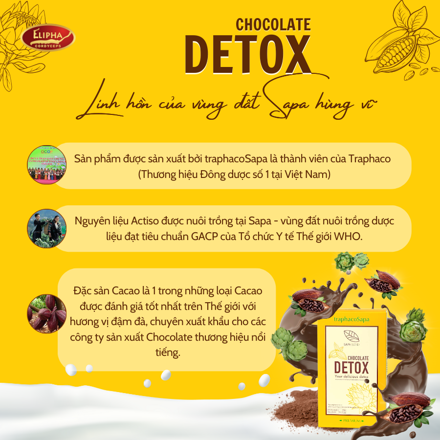 Chocolate Detox - Linh hồn của vùng đất Sapa hùng vĩ