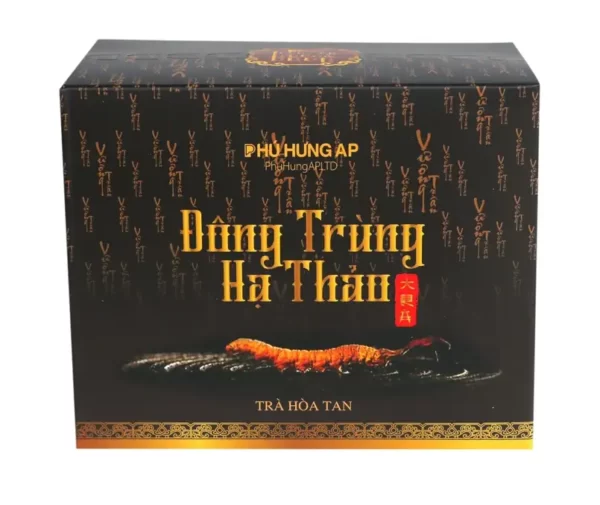 Trà hòa tan Đông Trùng Hạ Thảo chính hãng giá tốt (Phú Hưng AP) - Droppii Mall