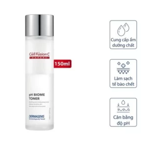 Toner Cấp Ẩm, Tăng Cường Hàng Rào Bảo Vệ Da – Cell Fusion C Expert Dermagenis pH Biome Toner 150ml