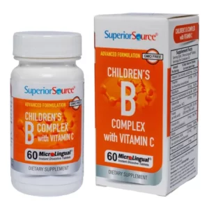 CHILDREN’S B COMPLEX WITH VITAMIN C - Thực phẩm bổ sung vitamin C và Vitamin B complex - Droppii Mall (1)