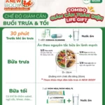 Chế độ Giảm Cân Buổi Và Tối Với Combo Giảm Cân Toàn Diện Life Gift - Droppii Mall