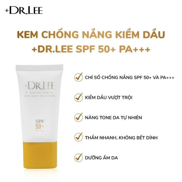 Công Dụng Kem Chống Nắng Kiềm Dầu +dr Lee Spf 50+ Pa+++