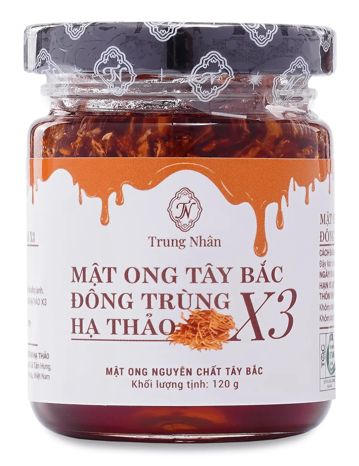 Mật ong Tây Bắc Đông Trùng Hạ Thảo X3 (120gr) Trung Nhân chính hãng giá tốt - Droppii Mall