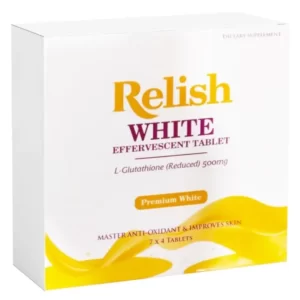Relish White 28 viên – Trắng da, chống lão hoá & thải độc chính hãng giá tốt - Droppii Mall