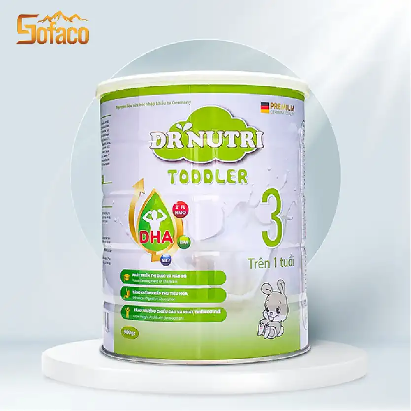 Sữa Phát Triển Chiều Cao Và Trí Não 900g (trên 1 Tuổi) - Dr Nutri Toddler - Droppii Mall