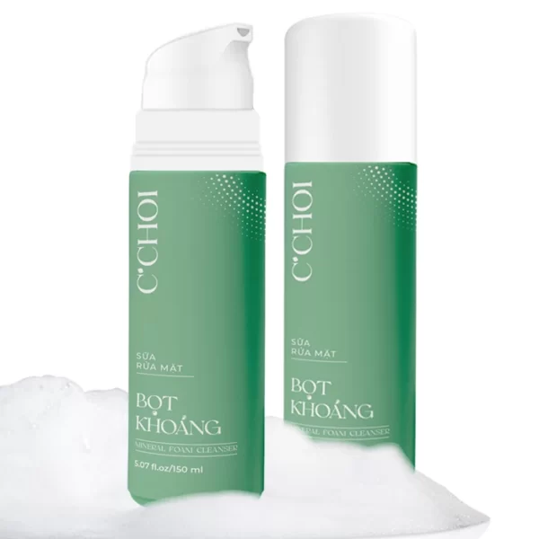 Sữa Rửa Mặt Bọt Khoáng C’choi – Mineral Foam Cleanser - Punar - Droppii Mall