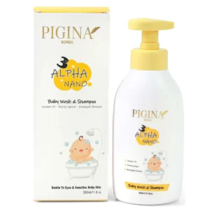 Sữa tắm gội toàn thân cho bé Pigina Baby Wash & Shampoo 350ml chính hãng giá tốt - Droppii Mall