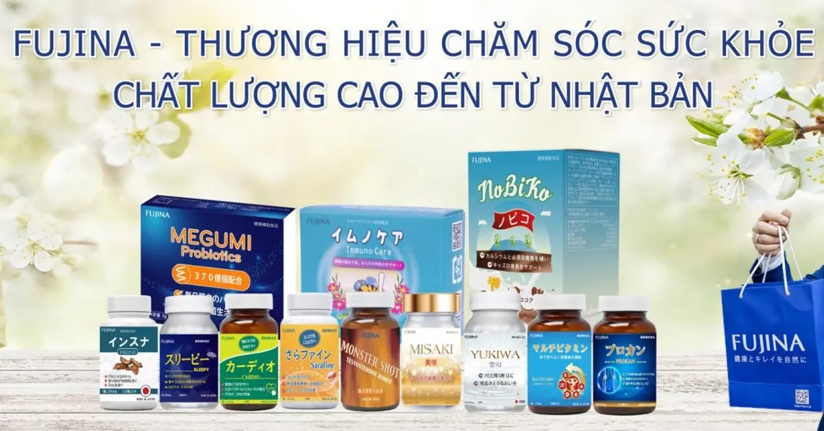 Thương hiệu Fujina thuộc tập đoàn MEIKO - sản phẩm Nhật Bản chính hãng giá rẻ - Droppii Mall