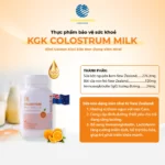 Viên nhai sữa non KGK Milk Colostrum vị cam (orange) - Lyna Pharmtech - Droppii Mall