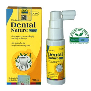 Xịt sâu răng Dental Nature 120ml chính hãng giá rẻ - Droppii Mall