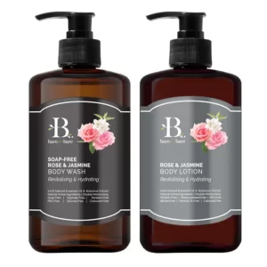 Bộ chăm sóc cơ thể Rose and Jasmine - Cấp ẩm và phục hồi Bare for Bare chính hãng giá tốt - Droppii Mall