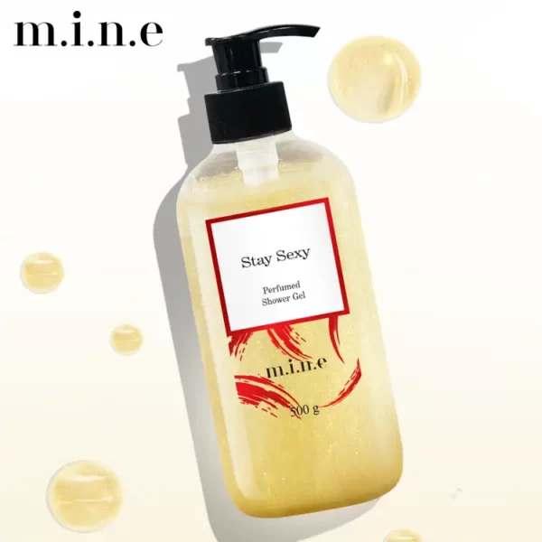 Gel tắm nhũ vàng hương nước hoa MINE Stay Sexy 500g chính hãng giá tốt - Droppii Mall