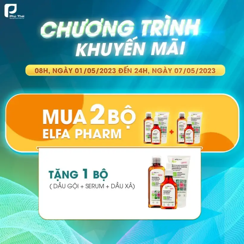 Khuyến mãi Elfa Pharm chính hãng giá tốt, khuyến mãi Phú Thái - Droppii Mall