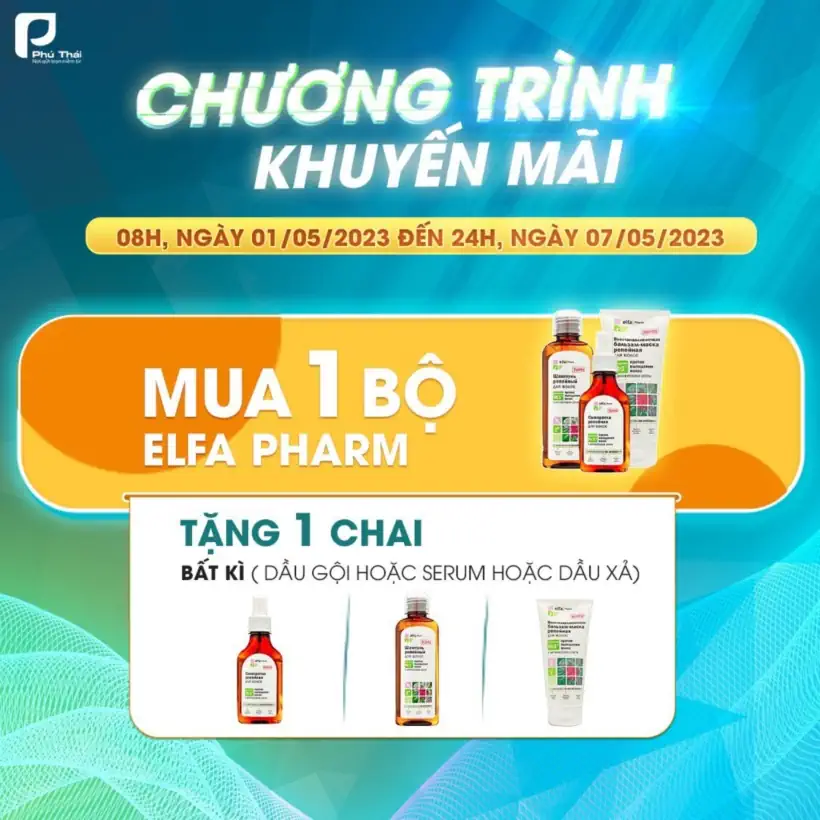 Khuyến mãi Elfa Pharm, khuyến mãi Phú Thái chính hãng giá tốt - Droppii Mall