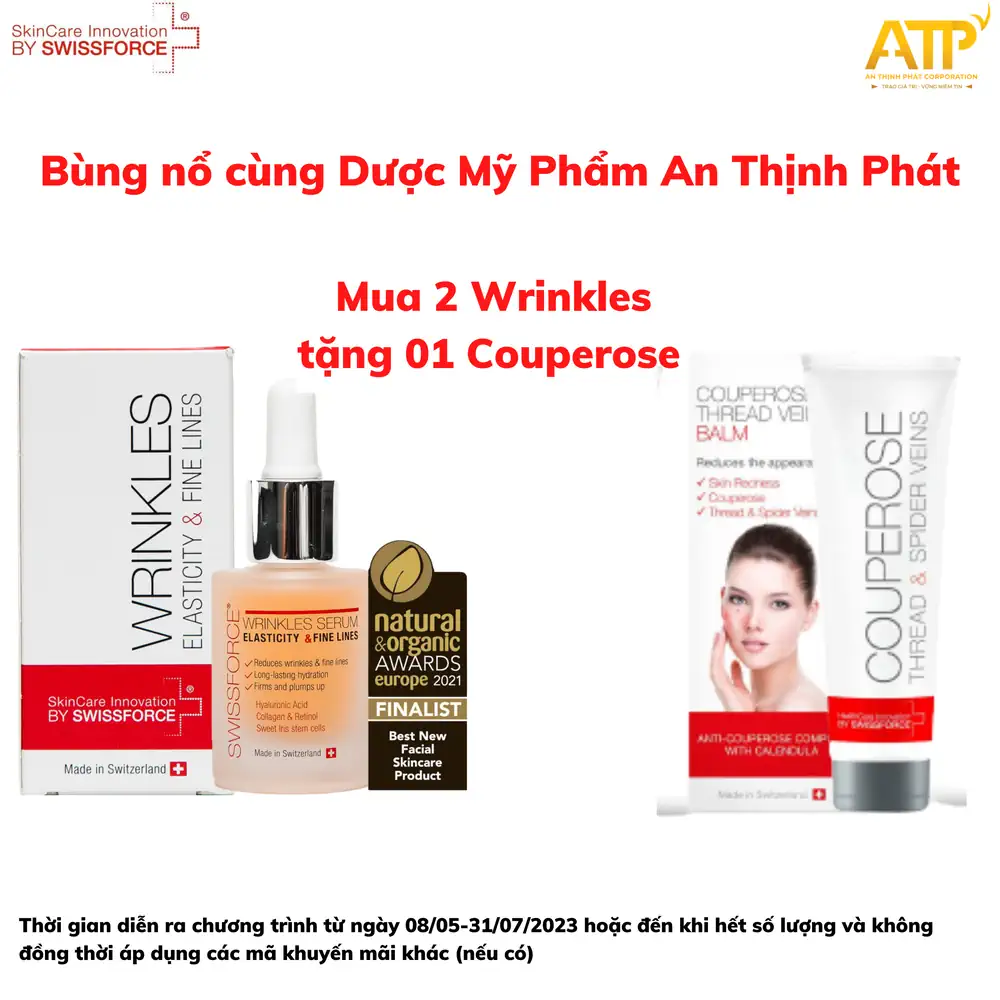 Khuyến mãi SWISSFORCE - An Thịnh Phát - Droppii Mall