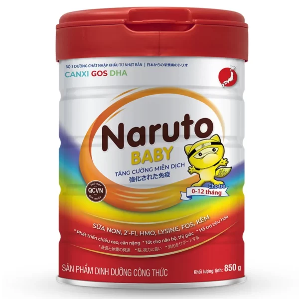 Sữa bột Naruto Baby 850g chính hãng giá tốt – Tăng cường hệ miễn dịch - SK Milk - Droppii Mall