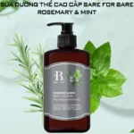 Sữa dưỡng thể dưỡng ẩm Bare For Bare chính hãng giá tốt - Rosemary & Mint (dưỡng ẩm & trẻ hóa) - Droppii Mall