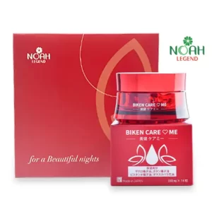 Biken Careme - Viên dưỡng da và nội tiết tố bôi kèm găng tay - Noah Legend - Droppii Mall