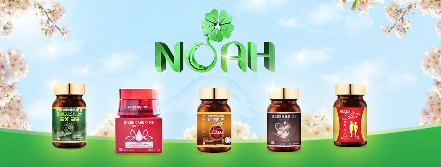 Thương hiệu Noah Legend và các sản phẩm đến từ Nhật Bản - Droppii Mall