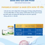 Bảng Báo Giá Sản Phẩm Papamilk Height And Gain Sữa Non Tổ Yến - Vkaizen - Droppii Mall