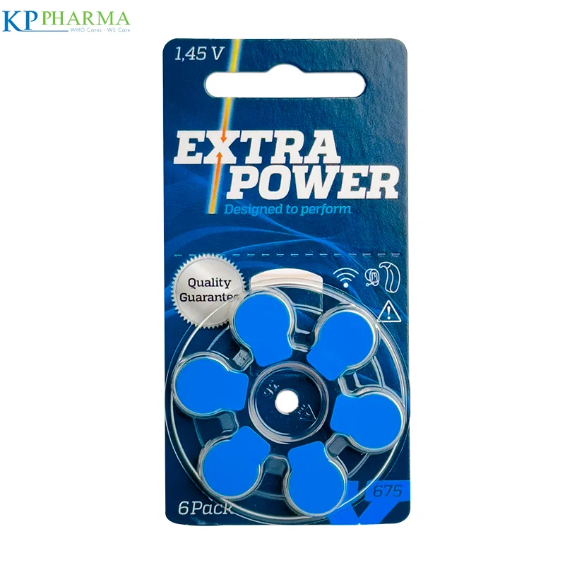 EXTRA POWER 675 - Pin máy trợ thính Vesuvio STF XP T3 - Droppii Mall