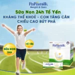 Papamilk Height And Gain Chứa Sữa Non 24h Và Tổ Yến Giúp Con Phát Triển Toàn Diện - Droppii Mall