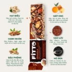 Thanh Gạo Lứt Hạnh Nhân Fitto Vị Chocolate - Fitto Granola Almond Brown Rice