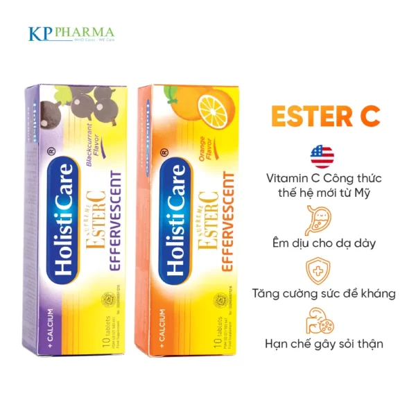 Viên Vitamin C Sủi Thế Hệ Mới Ester C Chính Hãng - King Powder - Droppii Mall