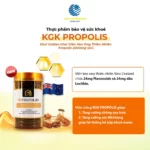 Viên keo ong bảo vệ hô hấp Propolis 2000mg - Lyna Pharmtech