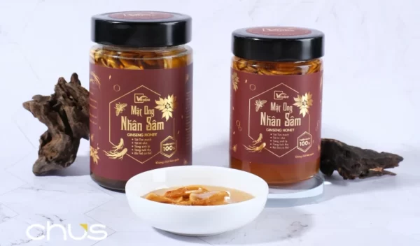 Ảnh Thực Tế Mật Ong Nhân Sâm 560g - Mật Ong Vitobe - Droppii Mall