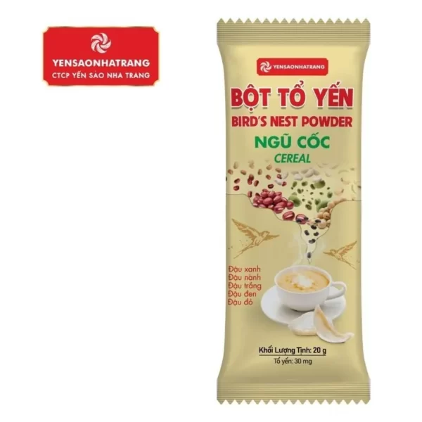 Gói Bột Tổ Yến Ngũ Cốc - Yến Sào Nha Trang - Droppii Mall