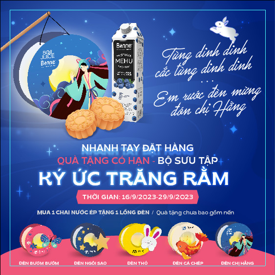 Mua 1 Nước ép Vị Cherry Hoặc Việt Quất được Tặng 1 Lồng đèn Giấy (mẫu Ngẫu Nhiên - Chưa Bao Gồm Nến)