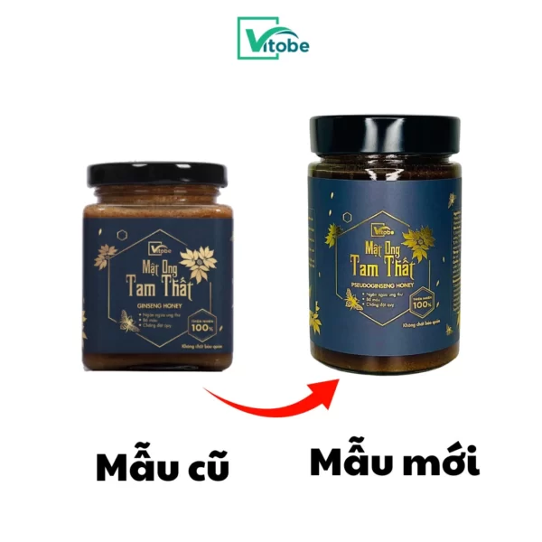 Thông Báo đổi Mẫu Mã Sản Phẩm Mật Ong Tam Thất Bắc Vitobe - Droppii Mall