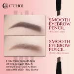 2 Màu Chì Kẻ Mày C'choi - Smooth Eyebrow Pencil - Punar - Droppii Mall