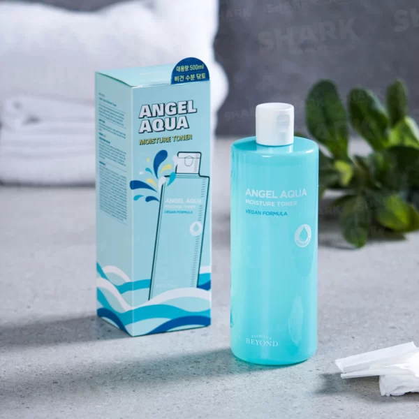 Ảnh Thực Tế Nước Hoa Hồng Dưỡng ẩm Beyond Angel Aqua Moisture Toner 500ml - Lg Vina - Droppii Mall