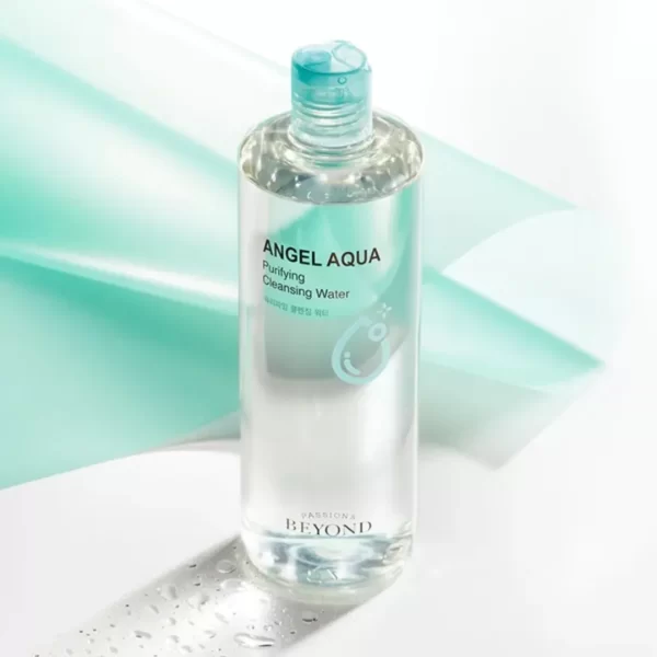 Ảnh Thực Tế Nước Tẩy Trang Beyond Angel Aqua Purifying Cleansing Water 500ml - Droppii Mall