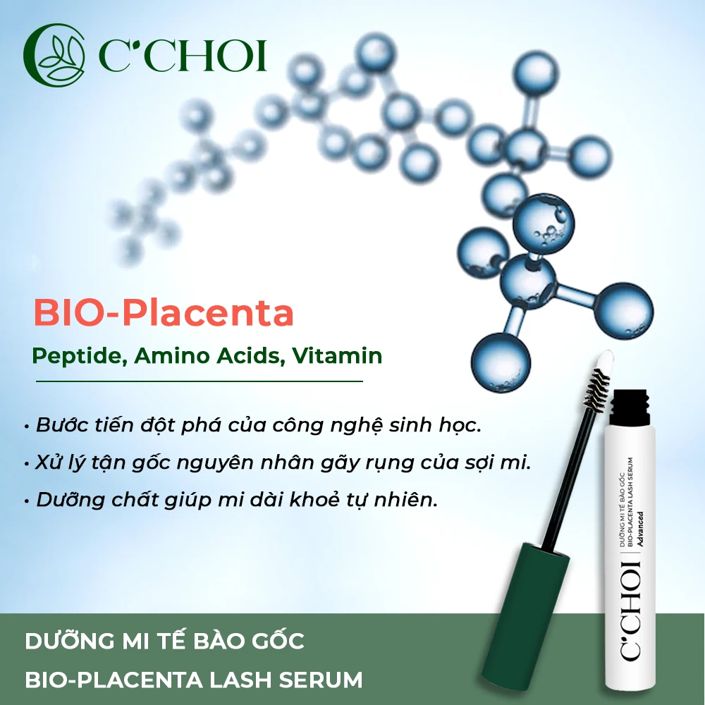 Bio-placenta Trong Dưỡng Mi Tế Bào Gốc C'choi - Droppii Mall