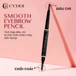 Chổi Chải Và đầu Chì Kẻ Mày C'choi - Smooth Eyebrow Pencil - Punar - Droppii Mall