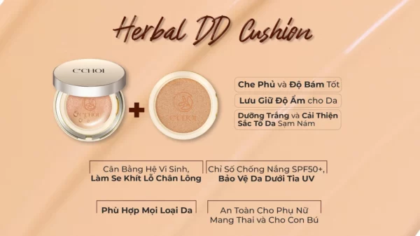 Công Dụng Phấn Nước C'choi Herbal Dd Cushion - Punar - Droppii Mall