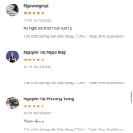 Đánh Giá Nhận Xét Review Tinh Chất Dưỡng Mắt C’choi 3 Tác động - Triple Effect Eye Serum