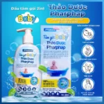 Dầu Tắm Gội Baby Thảo Dược Pharpharp Jpnatural - Droppii Mall