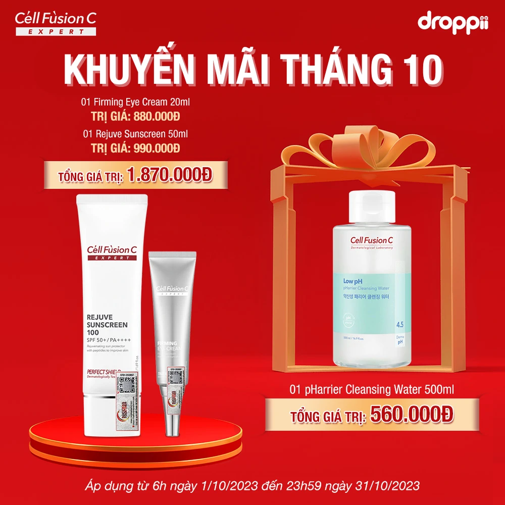 Khuyến Mãi Cell Fusion C Tháng 10 - Droppii Mall