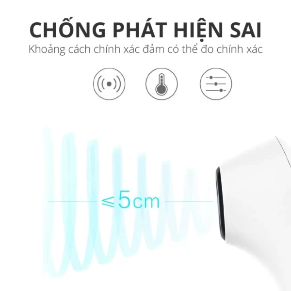 Nhiệt Kế Hồng Ngoại Kachi Jxb315 - Mishio Kachi - Chống Phát Hiện Sai